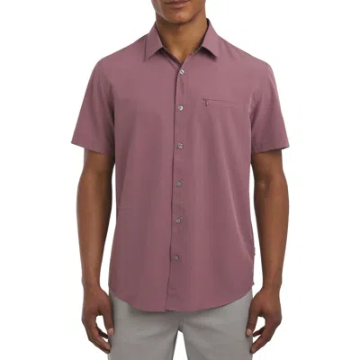 Dkny Sportswear Lenox Short Sleeve Button-up Shirt