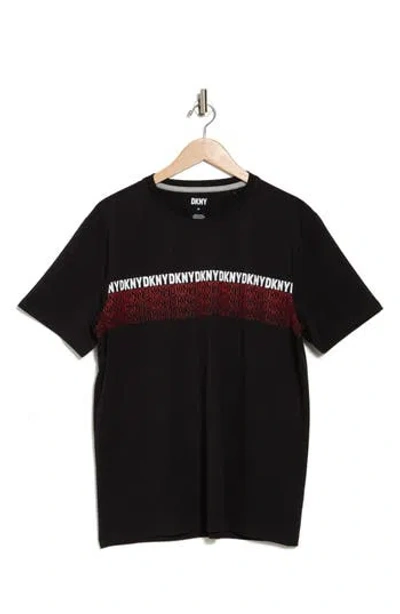 Dkny Sportswear Riverside Graphic T-shirt In Black