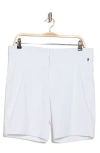 Dkny Sportswear Tech Chino Shorts In White