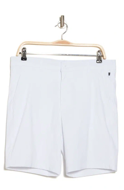 Dkny Sportswear Tech Chino Shorts In White