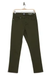 Dkny Sportswear Ultimate Slim Fit Stretch Pants In Dusty Olive