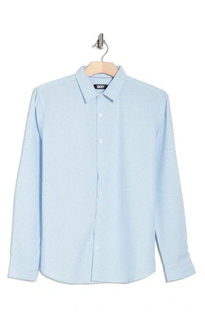 Dkny Sportswear Winston Button-up Shirt In Blue