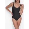 Dkny Starburst One-piece Swimsuit In Black