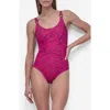 Dkny Starburst One-piece Swimsuit In Purple