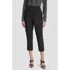 Dkny Women's Mid-rise Pull-on Cropped Pants In Black