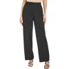 Dkny Straight Leg Crepe Cargo Pants In Black