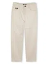 Dkny Straight-leg Trousers In Neutrals
