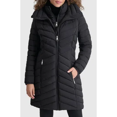 DKNY DKNY STRETCH PACKABLE COAT
