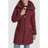 Dkny Stretch Packable Coat In Gray