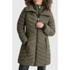Dkny Stretch Packable Coat In Loden