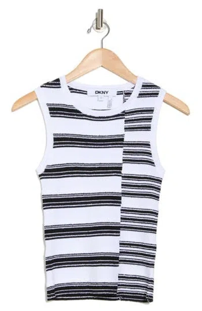 Dkny Stripe Sleeveless Sweater