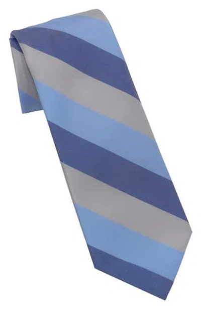 Dkny Stripe Tie In Blue
