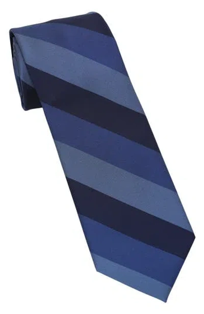 Dkny Stripe Tie In Blue