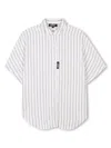 Dkny Gestreiftes Hemd In Weiss