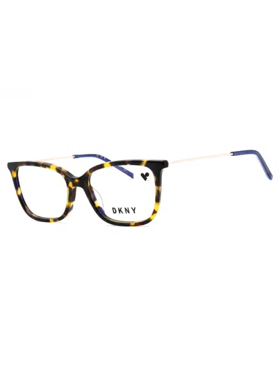 Dkny Stylish Rectangular Women's Eyeglasses In Multi