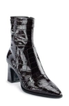 Dkny Sunny Pointed Toe Bootie In Brown