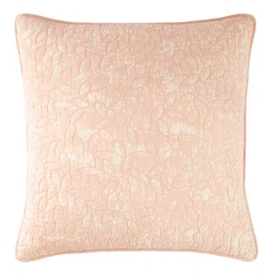 Dkny Sunwashed Quilted Sham In Blush