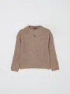 Dkny Chunky-knit Sweater In Brown