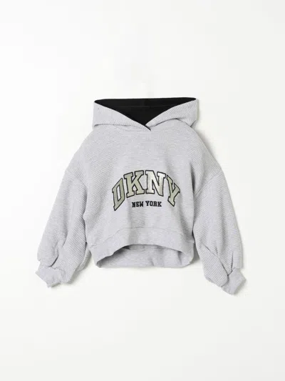 Dkny Sweater  Kids Color Grey In Grau