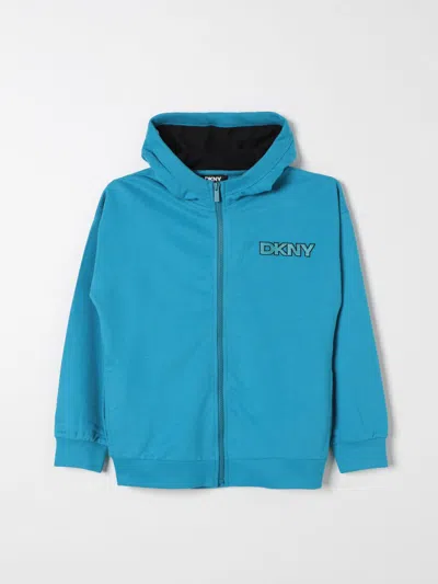 Dkny Sweater  Kids Color Turquoise In Türkis