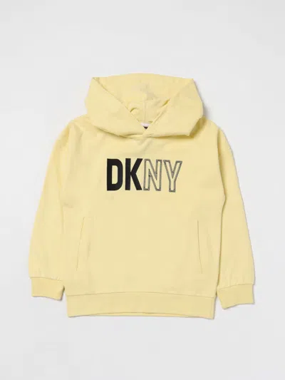 Dkny Sweater  Kids Color Yellow