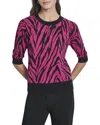 Dkny Sweater Top In Multi