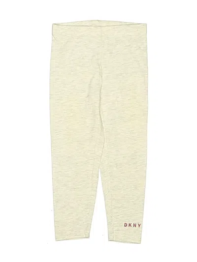 Pre-owned Dkny Kids' Sweatpants In Yellow