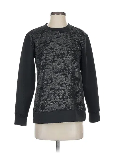Pre-owned Dkny Sweatshirt In Black