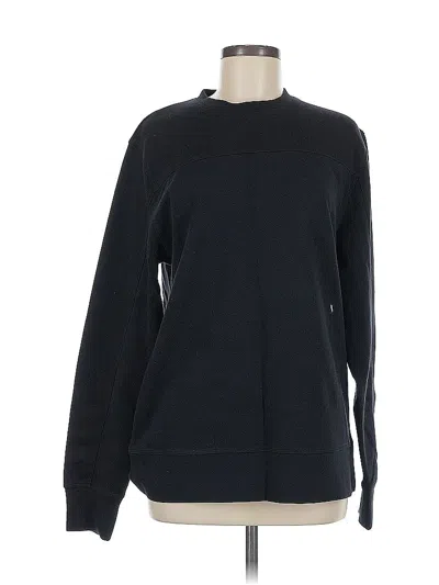 Pre-owned Dkny Sweatshirt In Black
