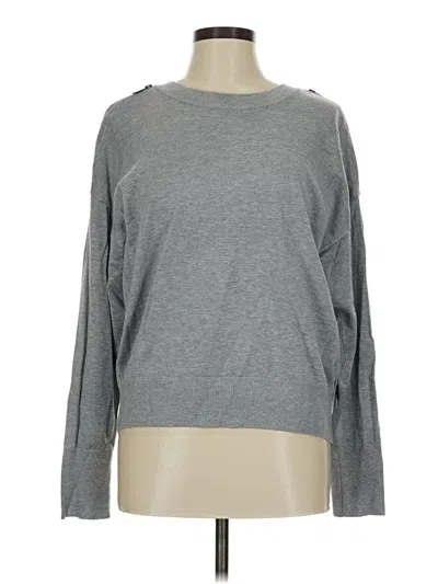 Pre-owned Dkny Sweatshirt In Gray