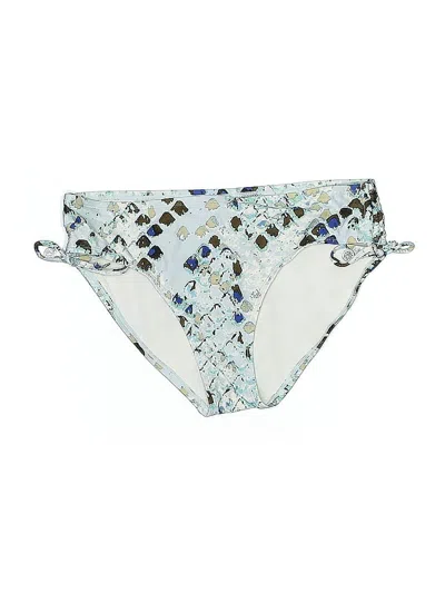 Pre-owned Dkny Swimsuit Bottoms In Silver