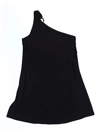 Pre-owned Dkny Swimsuit Cover Up In Black