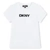 Dkny T-shirt Mit Logo-print In White