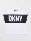 DKNY T-SHIRT DKNY KIDS colour WHITE,F47591001