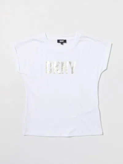 Dkny T-shirt  Kids Colour White