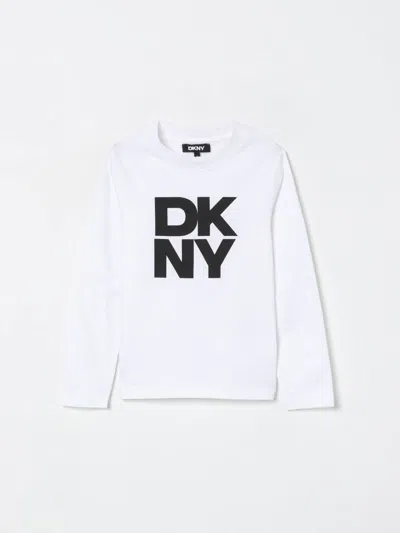 Dkny T-shirt  Kids Color White In Animal Print
