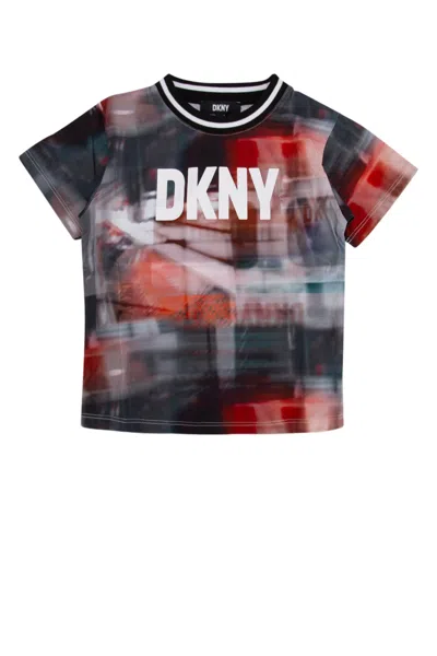 Dkny Kids' T-shirt In Multi