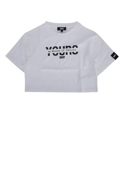Dkny Kids' T-shirt In White