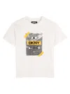 Dkny Logo-print T-shirt In Multi