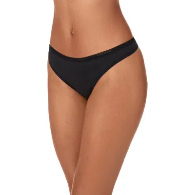 DKNY DKNY TABLE TOP STRETCH COTTON BLEND THONG