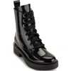 Dkny Talma Combat Boot In Black