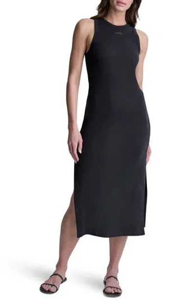 Dkny Tank Maxi Dress In Black
