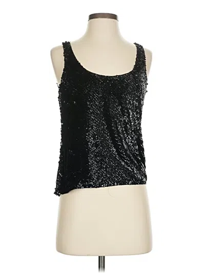 Pre-owned Dkny Tank Top Black Strapless Neckline Tops