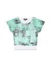 Dkny Tee Shirt In Green