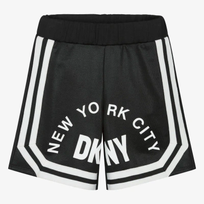 Dkny Teen Black Nyc Jersey Shorts