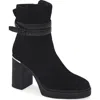 Dkny Tenley Platform Bootie In Black