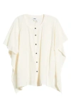 Dkny Textured Voile Button-up Shirt