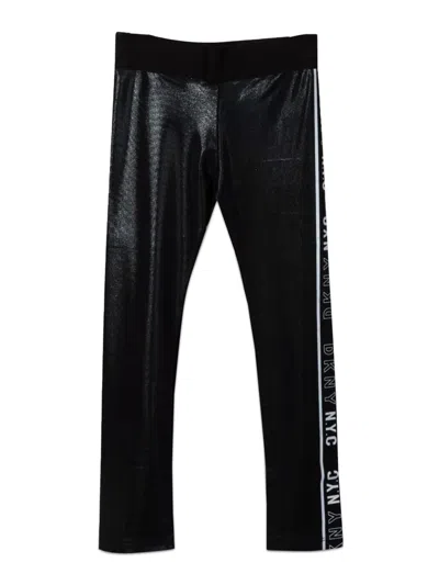 Dkny Leggings Con Stampa In Black