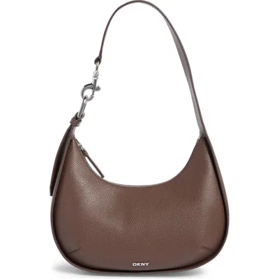 Dkny Thyme Hobo Bag In Brown
