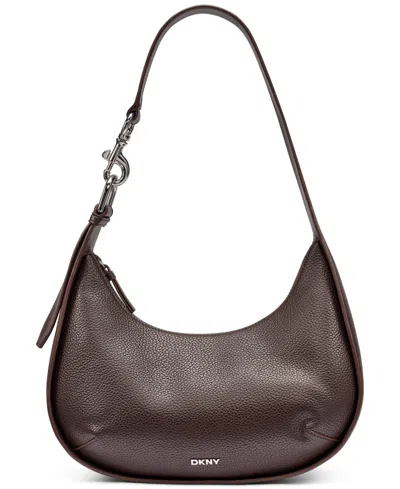 Dkny Thyme Medium Hobo Bag In Brown